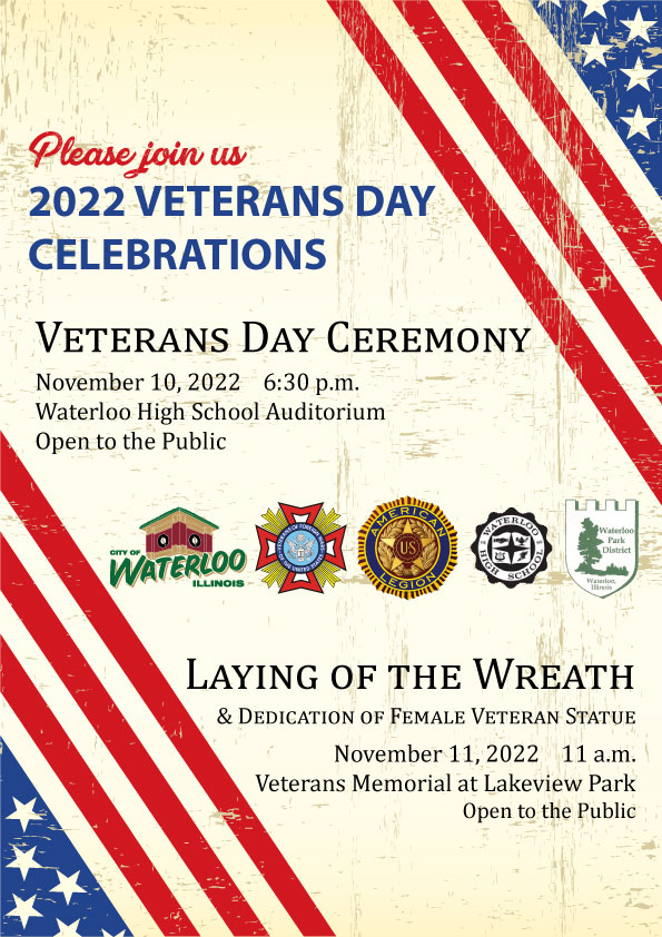 Veterans Day Program City of Waterloo, IL