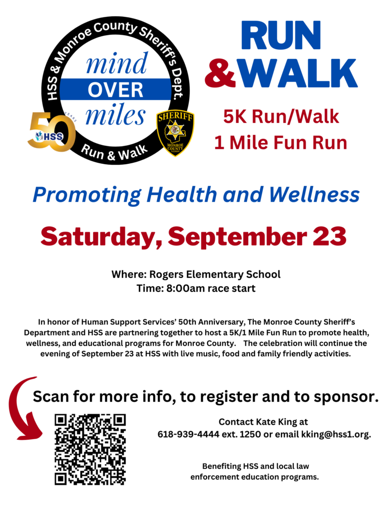 HSS & Sheriff Dept Run Flyer