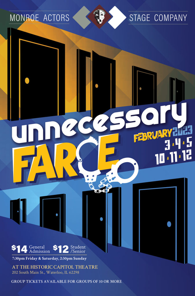 unnecessary farce poster